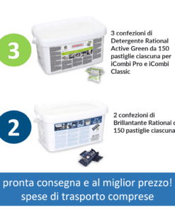 3 Detergenti Active Green e 2 Brillantanti al miglior prezzo
