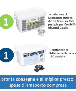 1 Detergente Active Green e 1 Brillantante Rational al miglior prezzo