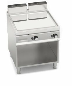 Fry Top liscio a gas due zone al miglior prezzo