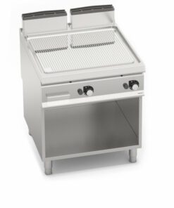 Fry Top rigato a gas due zone al miglior prezzo